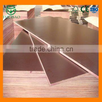 different types of low price of laminated plywood, black red brown film faced plywood