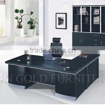 Modern series office furniture L-shape melamine office desk (SZ-OD352)