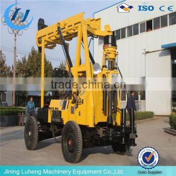 High speed portable XY-3 trailer mount hydraulic drilling rig for sale