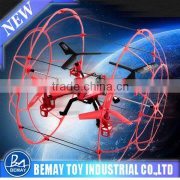 2.4g 6-axis rc quadcopter with lights 5 In 1 DIY Frame Multi-function UFO RC Wall Climbing Quadcopter