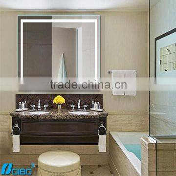 High class apartment project bathroom vanity mirror with lights