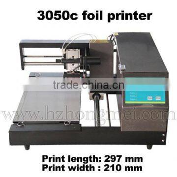 2015 hot sale Durable hotstamping machine Digital 3050c foil printer