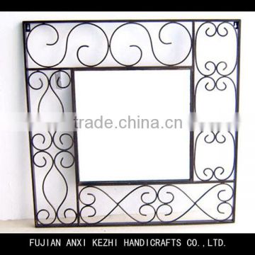 cast iron bathroom square mirror