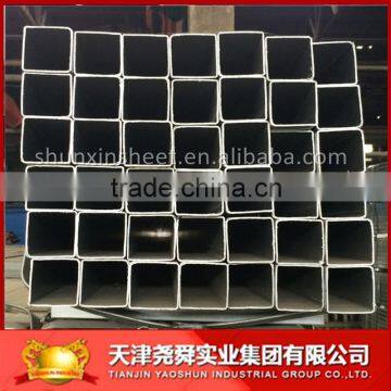 80X80MM Hollow section structural rectangular galvanized square steel pipe/tube