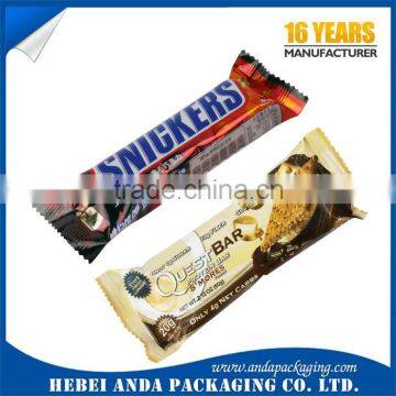 16 Years Wholesale Aluminum Foil Candy Bar Packaging Zipper Bag photo-5