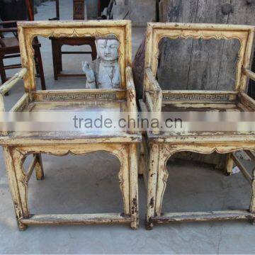 Chinese Antique Armchair / Reproduction Furniture/ living room Armchair