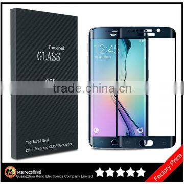 Keno New Arrivel 2.5D Curved Edge Tempered Glass Screen Protector for Samsung Galaxy S6 Edge Plus