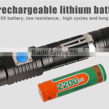 USA Imported XML2(U2) 1100lm USB Leds Torch photo-6