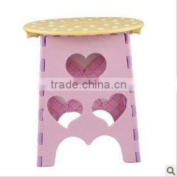 hexing Oval-shaped Plastic Folding stool