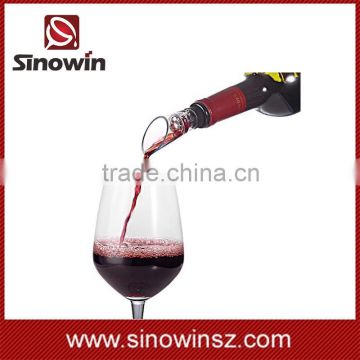 Portable acrylic wine aerator pourer