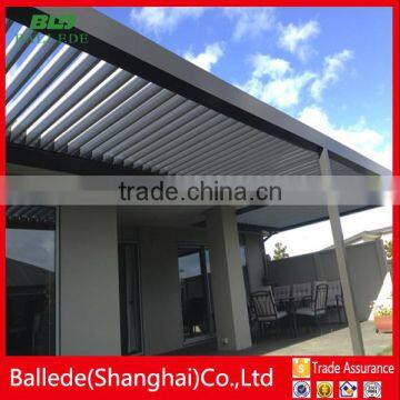 Weatherproof Roof Louvre Pergola With Rain Sensor photo-6