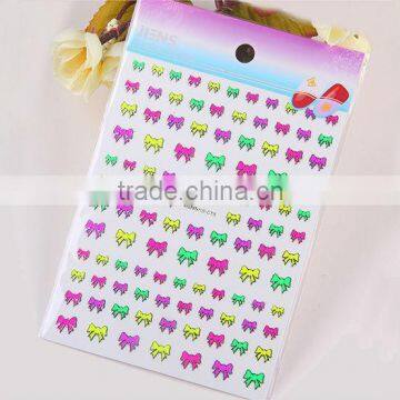 2014 colorful 2D nail sticker /decales