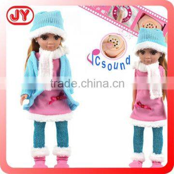 18 inch doll christmas gift candy doll models vinyl head blow mould body with EN71