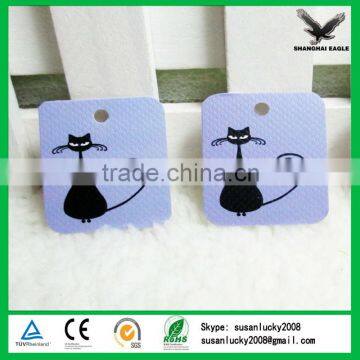 China jeans hang hard paper tag printed paper hang tags, garment hang tags