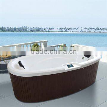 Outdoor portable hot tub whirlpool 2 person spa