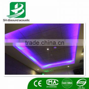 Sound Studio/Home Theater Polyester Acoustic Panels for Coloured Wall Decoration Panels