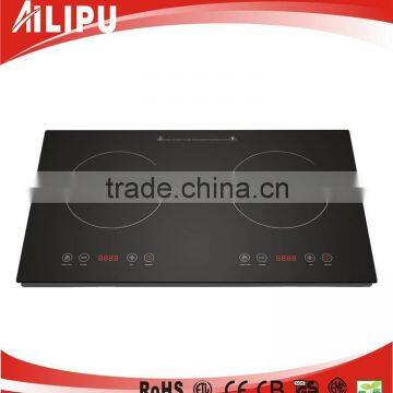 2 burner electric induction cooker with sensor control induction cooker double burner