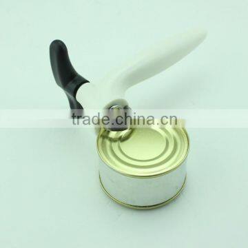 Comfortable Handle Smooth-Edge Can Opener Stainless Steel