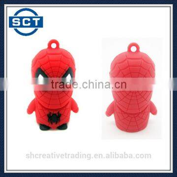 Spiderman/Superman/Batman/Captain America/Green Lantern 8GB 16GB 32GB USB 2.0 Memory Stick Flash Drive