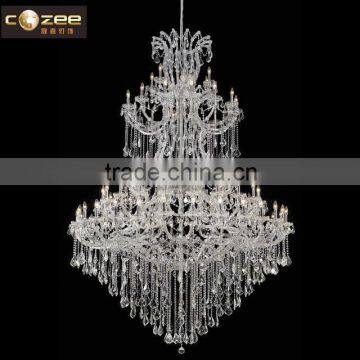 Classic Luxurious Big Hotel Maria Theresa Crystal Luster Chandeliers Hanging Lamp Dining Room Chandelier CZ6001/85