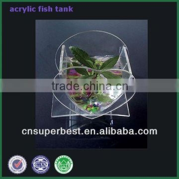 Clear PMMA acrylic aquarium