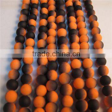 4mm round neon color beads in bulk,Glass Beads YZ070