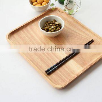 High quality wood tray for food and serving