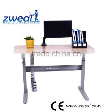 3 legs electric height adjustable desk with 4 memory adjustable height clicks factory wholesale