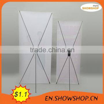 X banner pop up roll up stand display