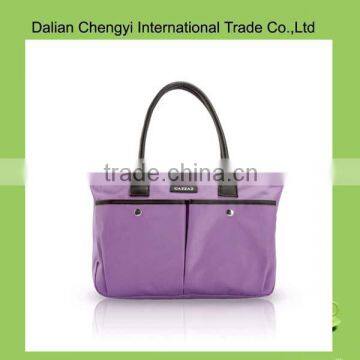 Fashionable high capacity low toxic waterproof Nylon diaper mommy bag