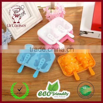 ICM-J009 Reusable Popsicle Molds Ice Pop Molds Maker, Set of 2, Doraemon Ice Pop Molds