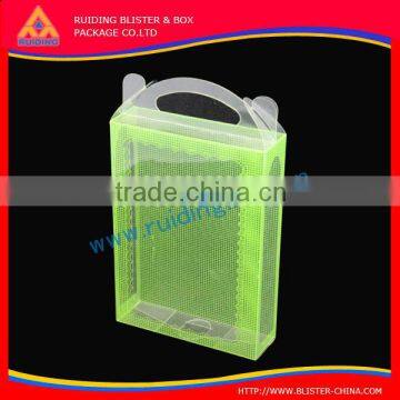 competitive price Cheap plastic pvc box clear small toy folding packaging