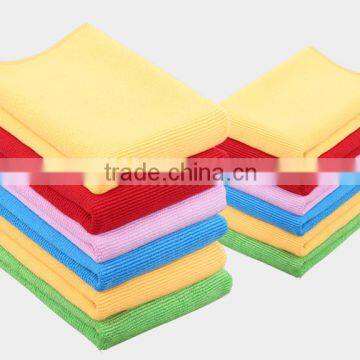 factory multipurpose household cleaning lint-free microfiber cleaning towel for car,window,kitchen,office,sports