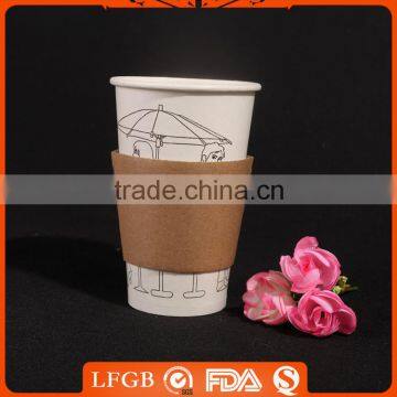 popular paper coffee cup sleeves with stamps,cardboard cup sleeve                        
                                                Quality Choice