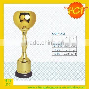 XQ YIWU EV Sport Metal Trophy Cup Wooden base Wholesale