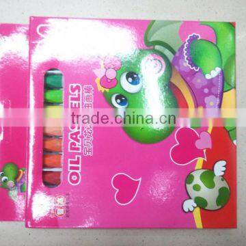 2015 Factory direct sale 18 color crayon oil pastel student stationery items