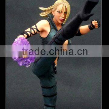 Morval kombat character boxer sexy girl resin figurine