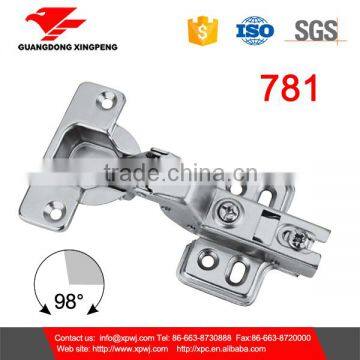 781 concealed hinge with 110 degree open butterfly hinge