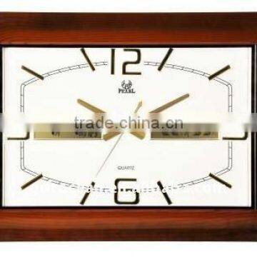 2 digital windows weather station calendar analog clock