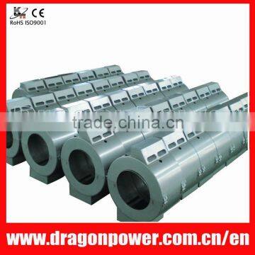 Plastic processing air cooling heater