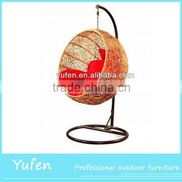 Wicker furniture garden swing seat