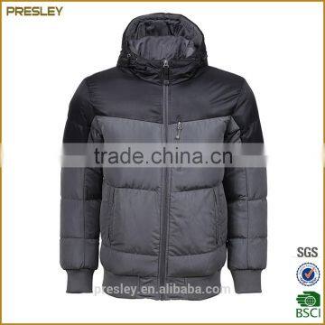 Hot sale oem high quality winter outwear down jacket coat mens wholesale