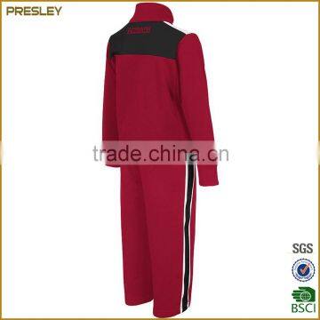 High Quality Stand Collar Tracksuit/ Jogging Suit/ Running Suit 100% Poyester Sportswear Tracksuit For Running photo-2