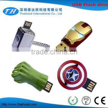 Iron man avenger usb, newest designs avenger usb flash drive                        
                                                Quality Choice