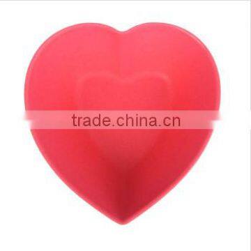 Heart Style Eco-friendly Bamboo Fiber Salad Bowl 6 Set photo-4