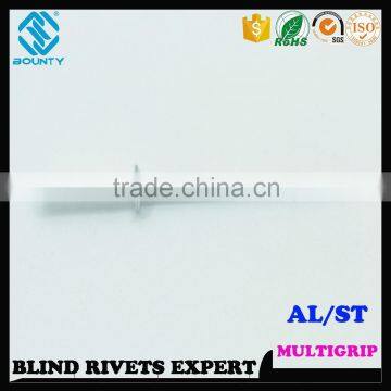 HIGH QUALITY FACTORY DOME HEAD ALUMINUM STEEL MULTI-GRIP POP RIVETS photo-2