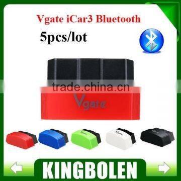 High-Quality Automotive Scan Tool Vgate iCar3 Bluetooth OBD2 OBDII iCar 3 Scanner Support Android/ IOS/PC system