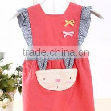 Kids Cotton Apron/baby Eating Clothes/children Painting Apron/children Apron/baby Apron photo-2