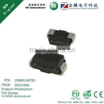 Genuine original 1SMB5.0AT3G DO214AA TVS Diodes 5V 600W