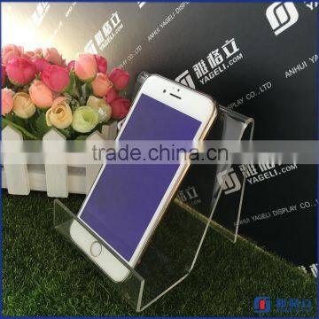 Clear Acrylic Mobile Phone Display Stands,Acrylic Mobile Phone Display Holder